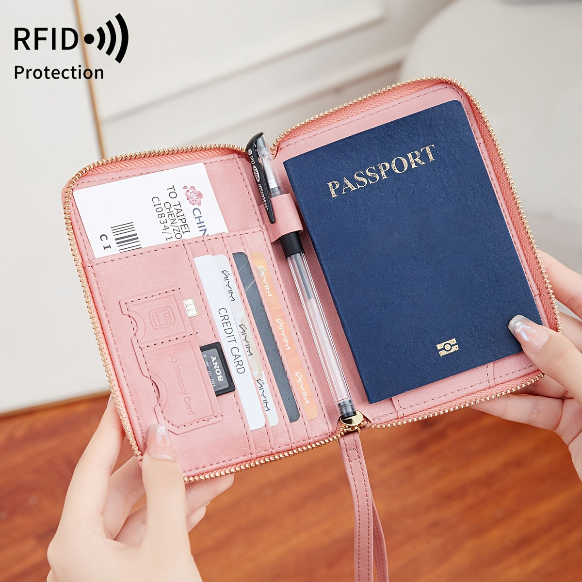 IDGuard - RFID-Beveiligde Reizen Portemonnee