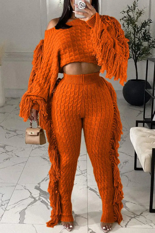 Kaianna - Gezellige gebreide Outfit Set voor Vrouwen