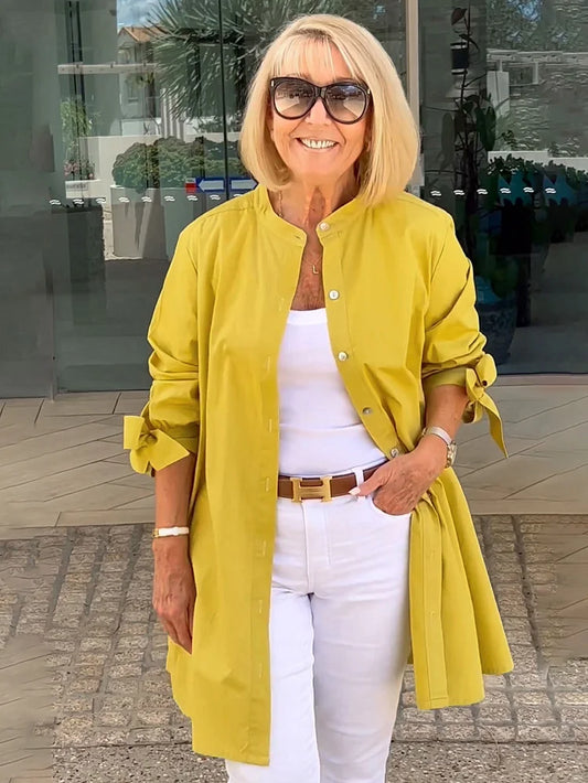 Feynna - Casual Mouwtop voor Vrouwen