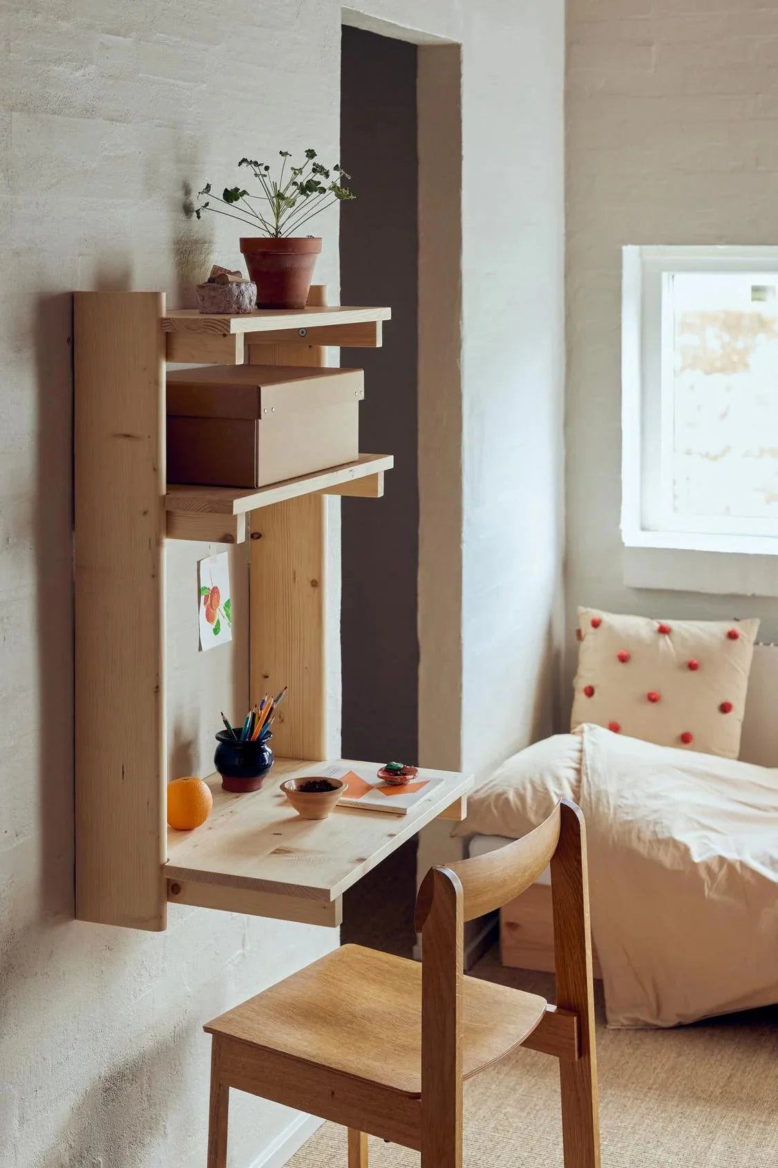 Beam Wall Office Shelf 3