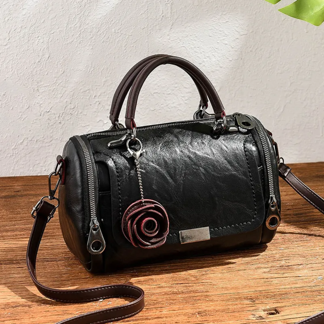 Sofie - Vintage Leren Handtas voor Dames - Elegant & Duurzaam