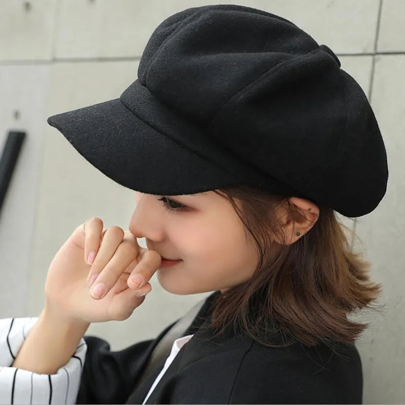 Sheila - Newsboy Cap voor Dames - Chic &  Veelzijdig