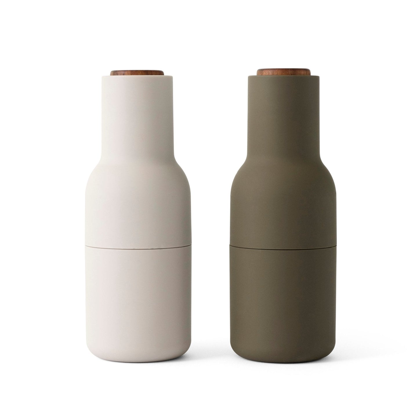 Open Box - Bottle Grinders - Set of 2 - Hunting Green/Beige