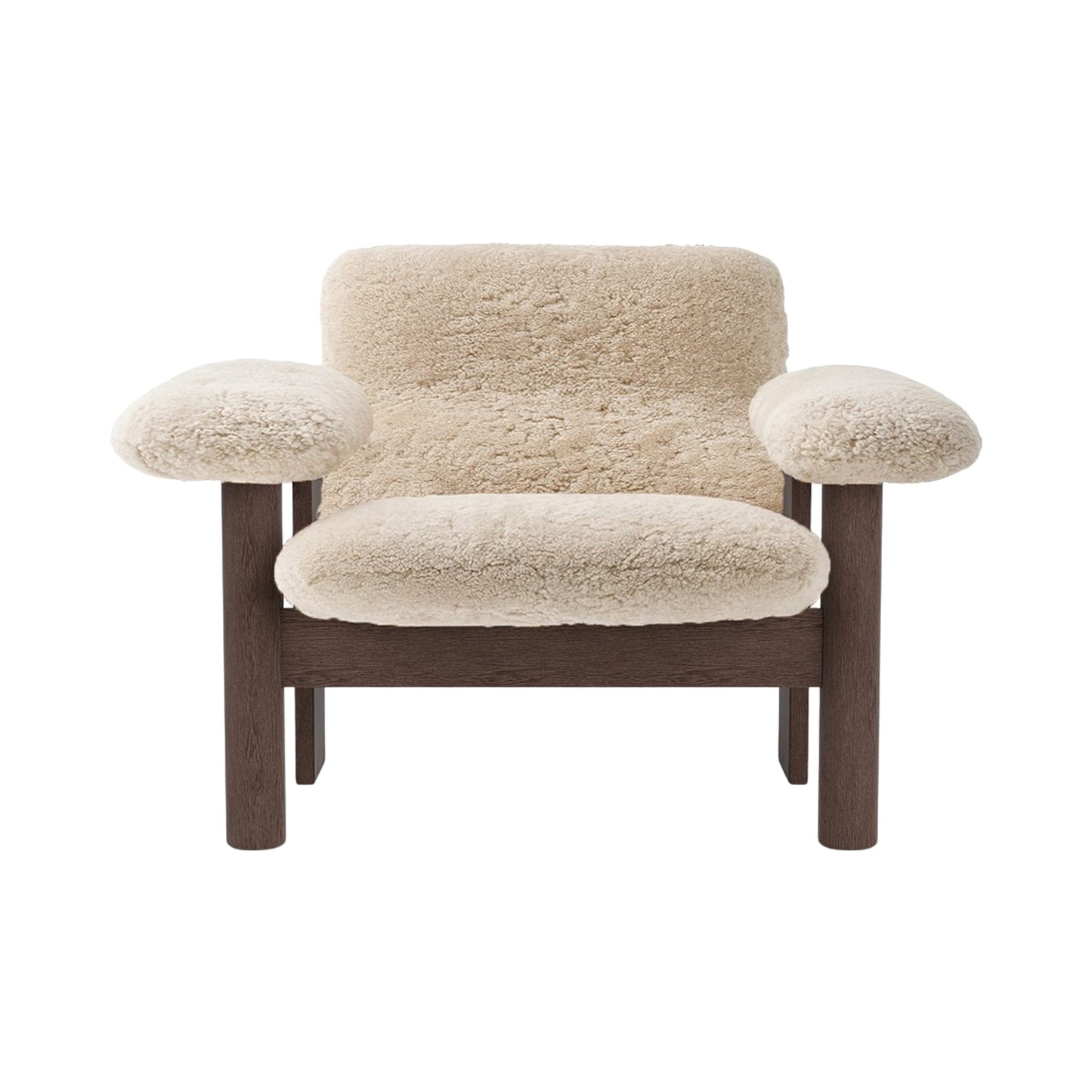 Brasilia Lounge Chair, Low Back - Sheepskin