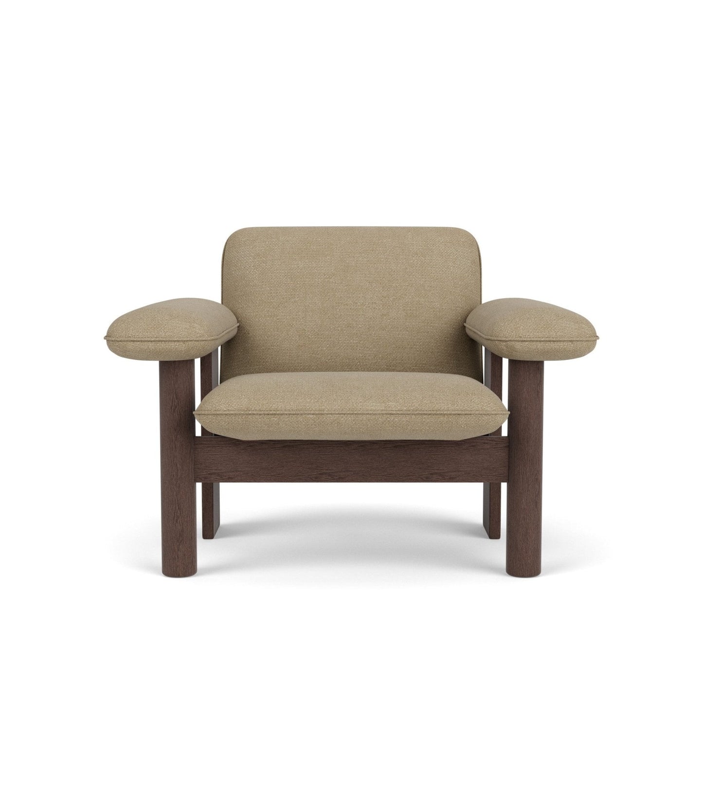 Brasilia Lounge Chair, Low Back - Textile