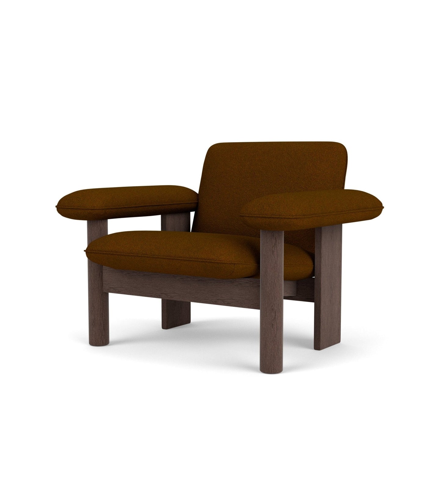 Brasilia Lounge Chair, Low Back - Textile