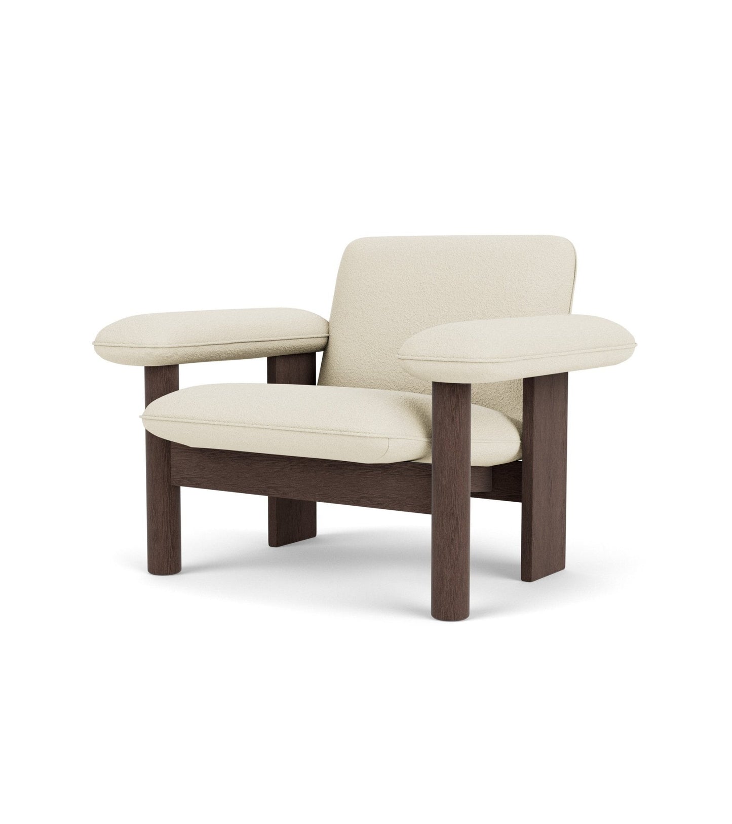 Brasilia Lounge Chair, Low Back - Textile