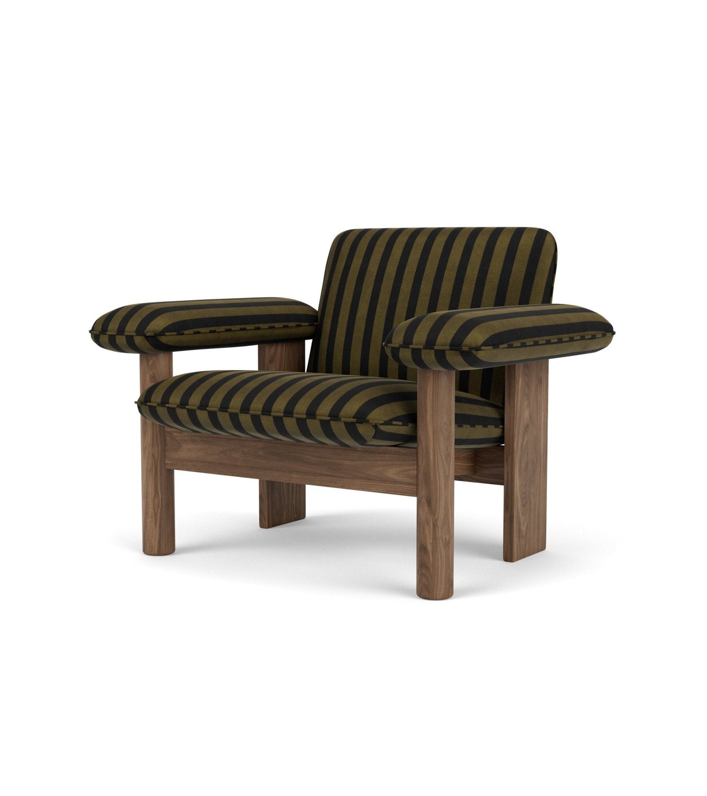Brasilia Lounge Chair, Low Back - Textile