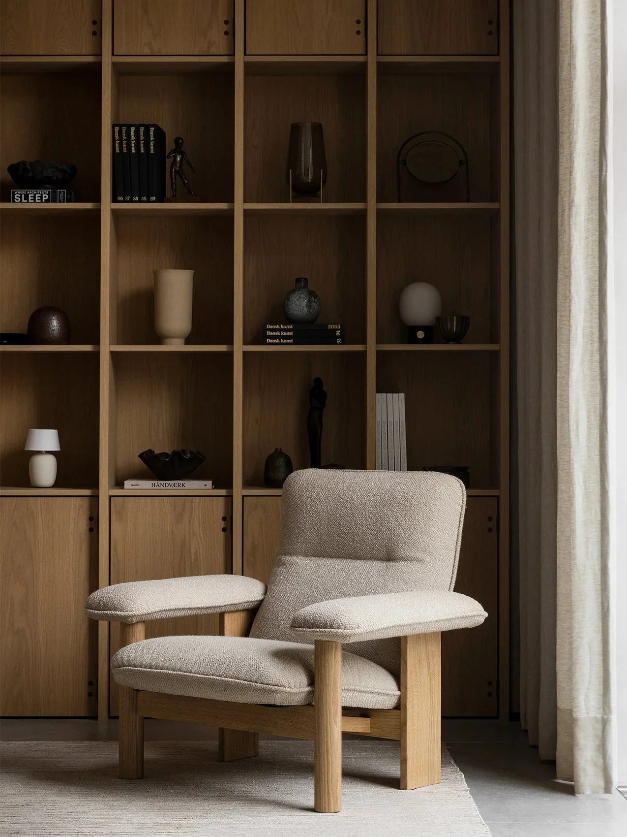 Brasilia Lounge Chair - Textile