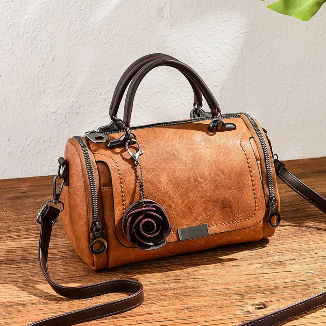 Sofie - Vintage Leren Handtas voor Dames - Elegant & Duurzaam