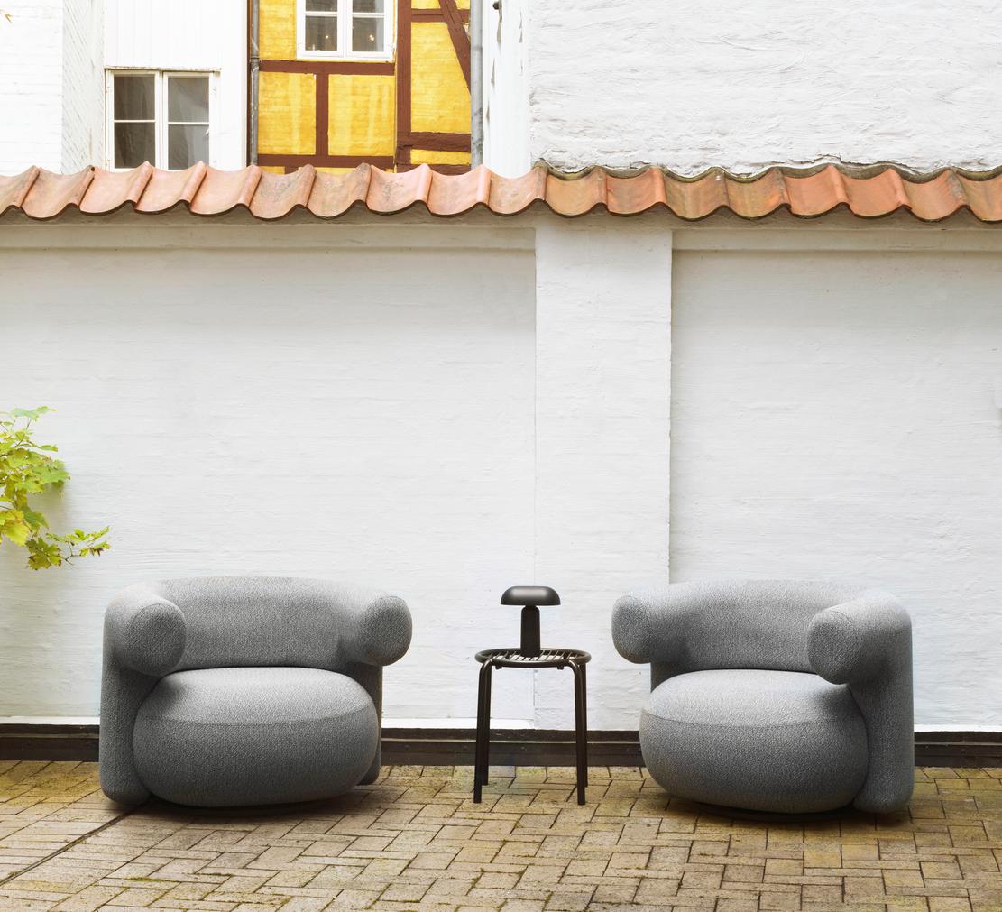 Burra Outdoor Lounge Chair W. Return