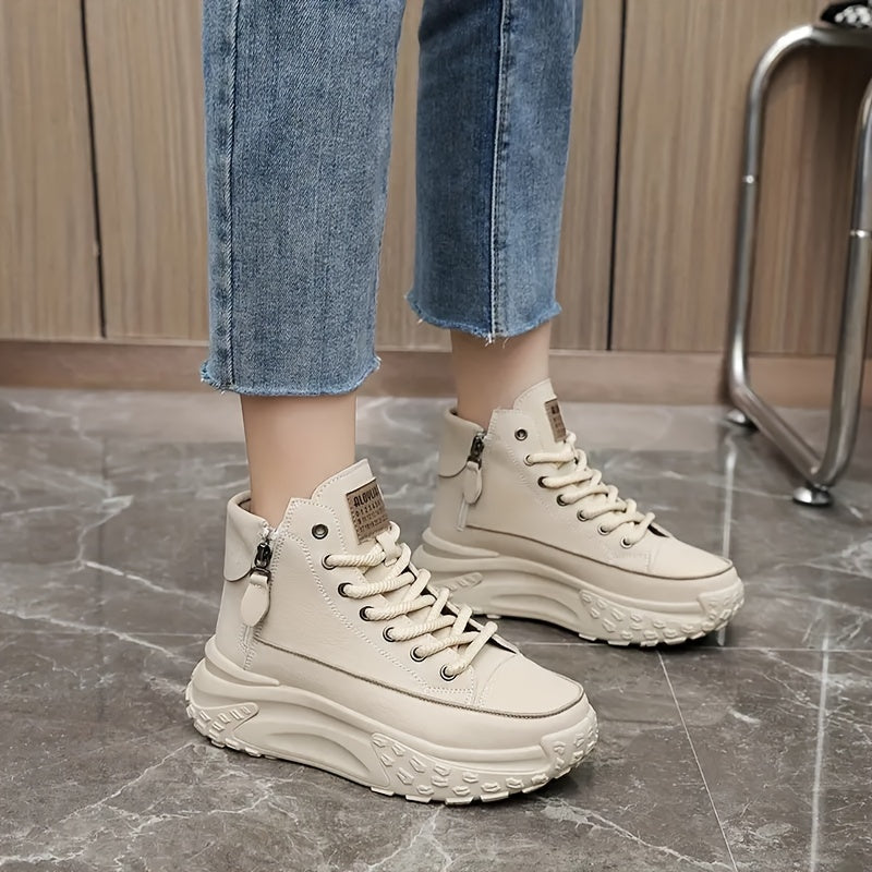 Hedila - Stedelijke Chunky Schoenen voor Vrouwen