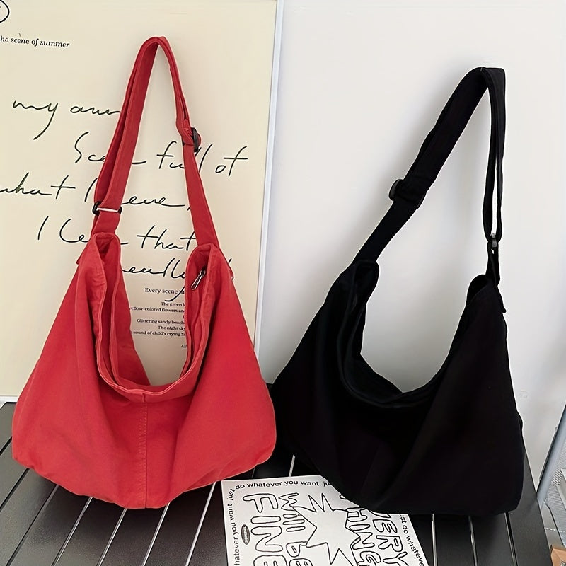 Thara - Grote Canvas Schouder Messenger Tas