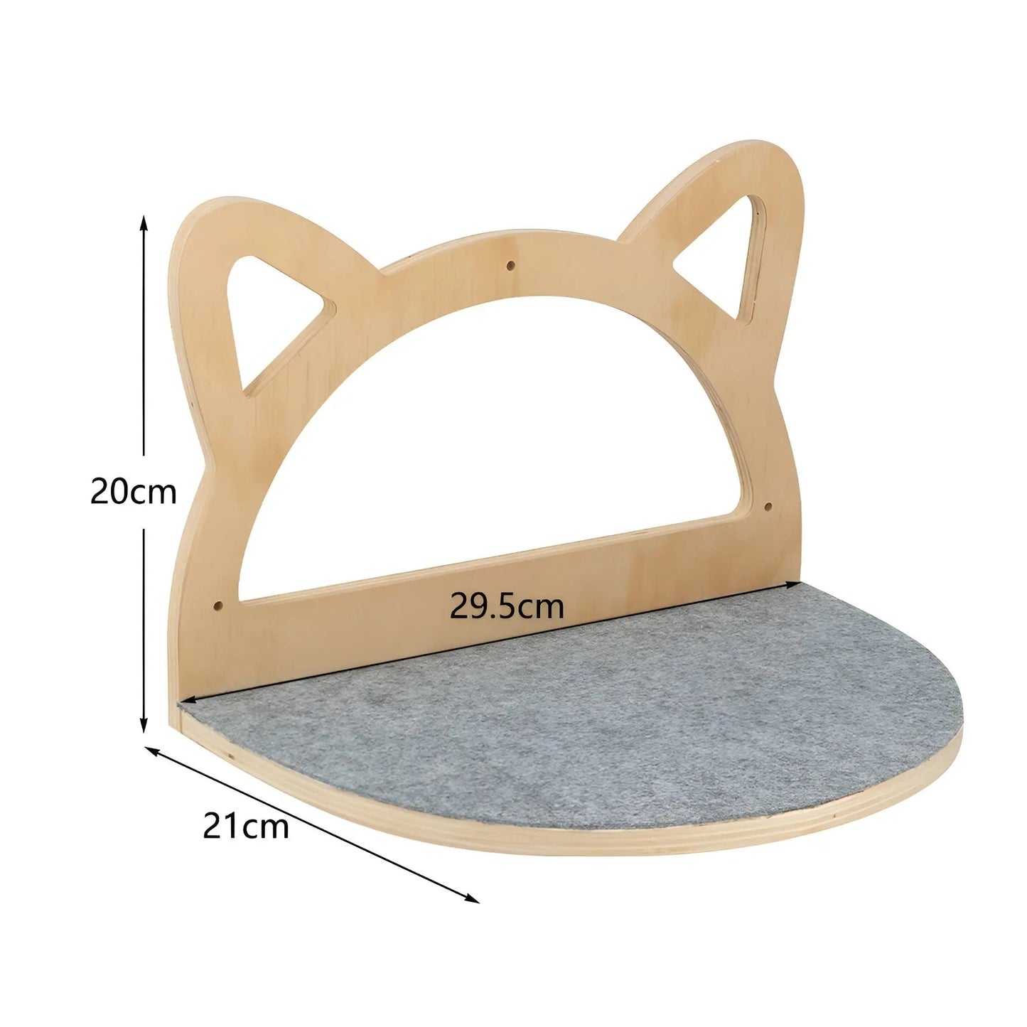 Wandklimplank voor Katten met Krabpaal – ClimbPaws