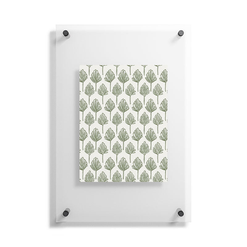 CoastL Studio Palm Sketches Floating Acrylic Print