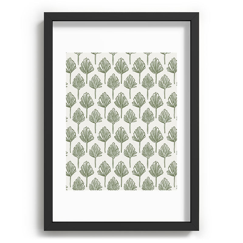 CoastL Studio Palm Sketches Recessed Framing Rectangle