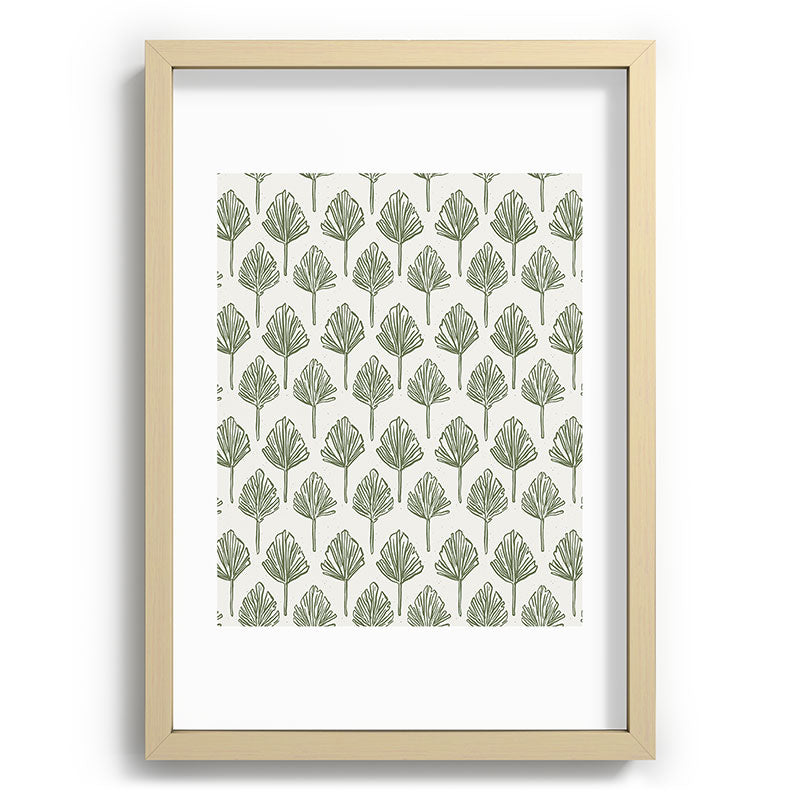 CoastL Studio Palm Sketches Recessed Framing Rectangle