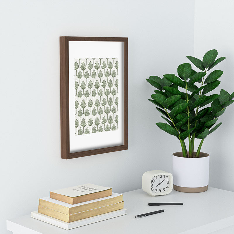 CoastL Studio Palm Sketches Recessed Framing Rectangle