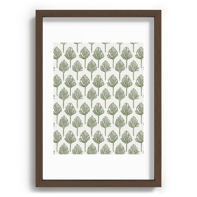 CoastL Studio Palm Sketches Recessed Framing Rectangle