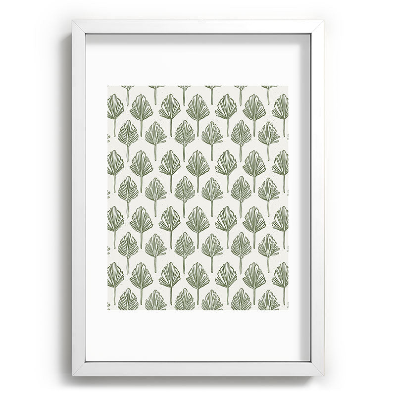 CoastL Studio Palm Sketches Recessed Framing Rectangle