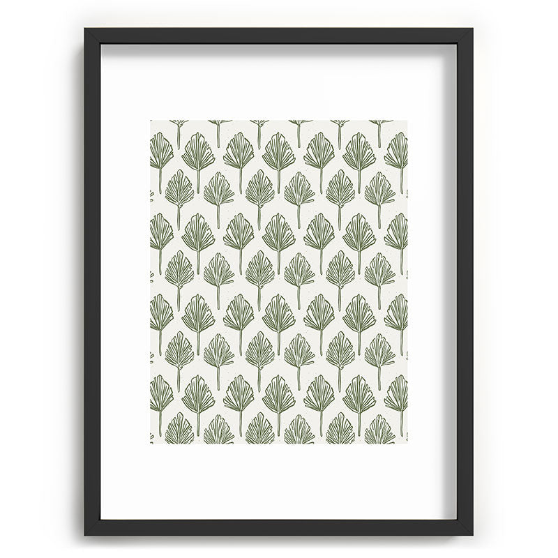 CoastL Studio Palm Sketches Recessed Framing Rectangle