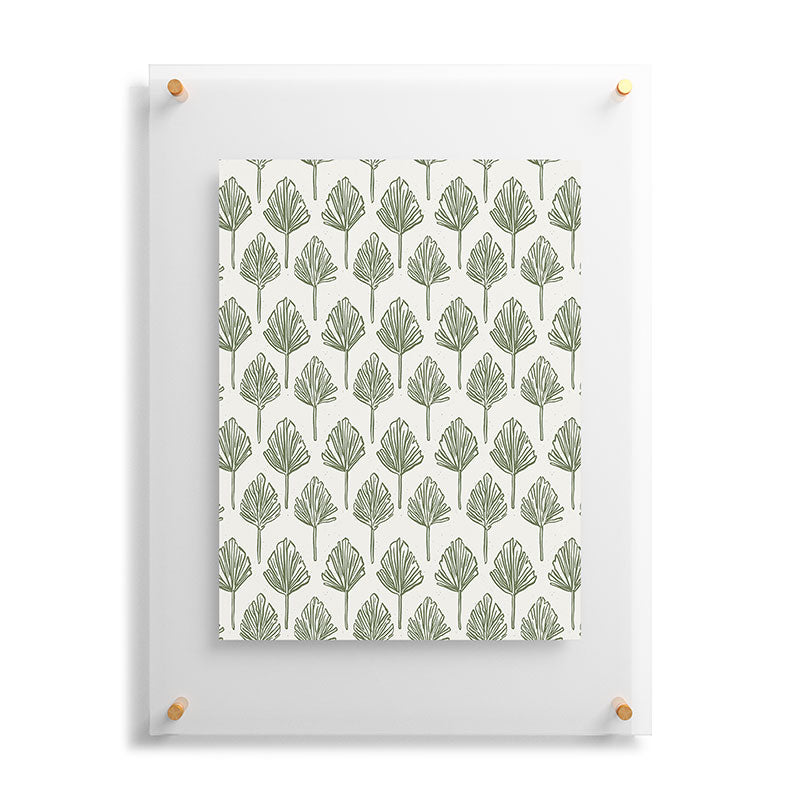 CoastL Studio Palm Sketches Floating Acrylic Print