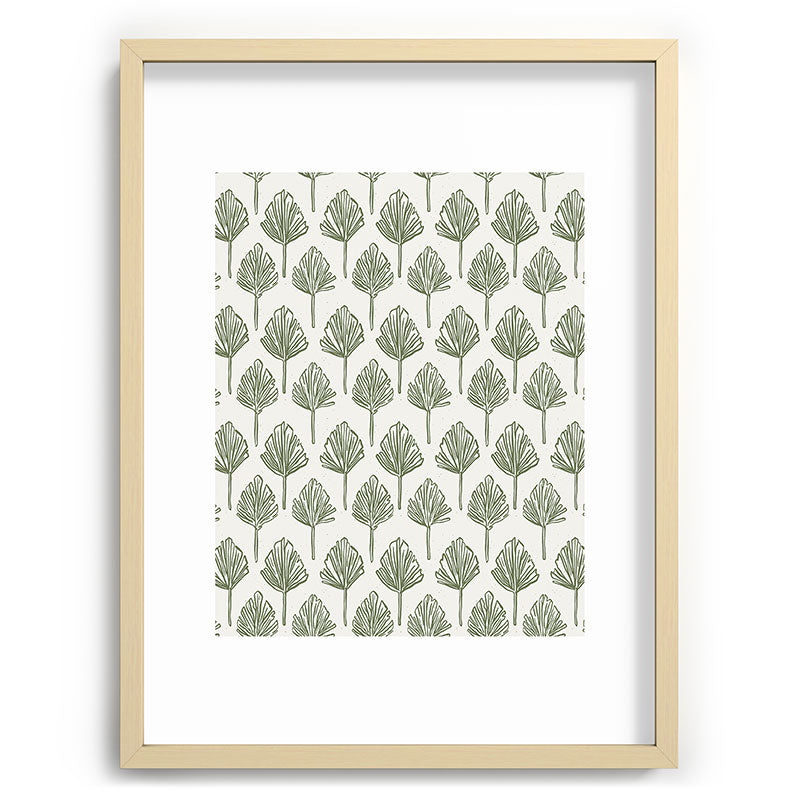 CoastL Studio Palm Sketches Recessed Framing Rectangle