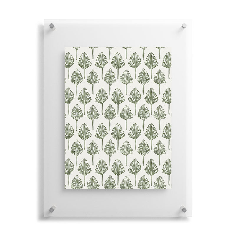 CoastL Studio Palm Sketches Floating Acrylic Print