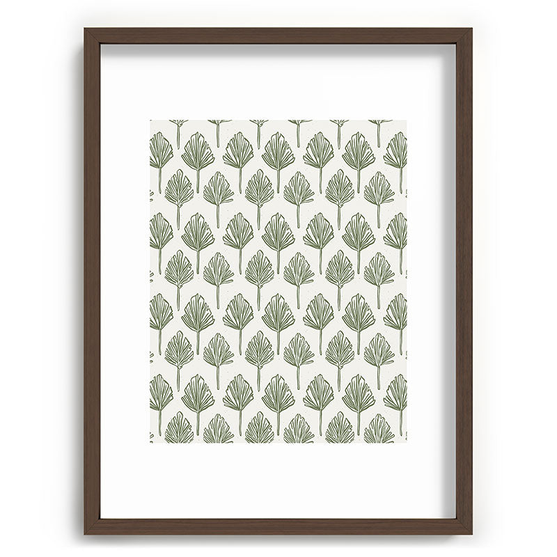 CoastL Studio Palm Sketches Recessed Framing Rectangle