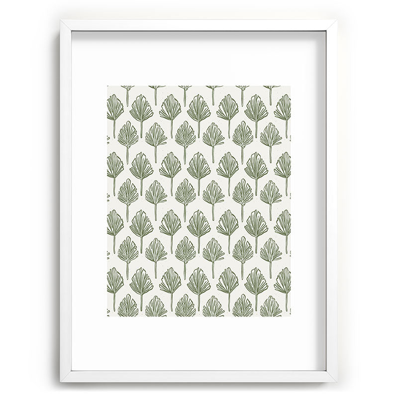 CoastL Studio Palm Sketches Recessed Framing Rectangle