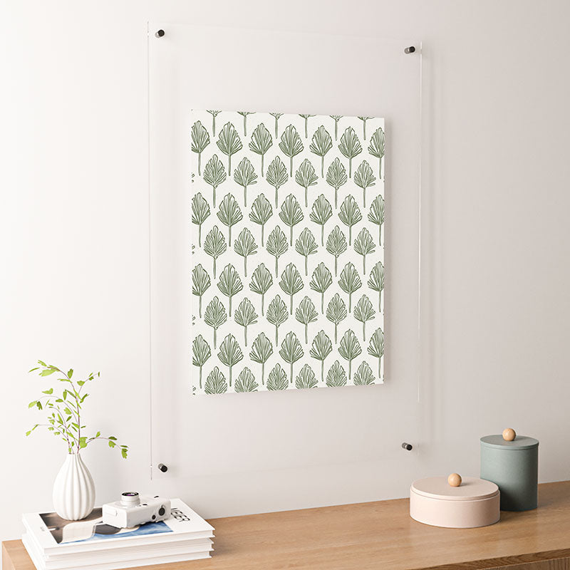 CoastL Studio Palm Sketches Floating Acrylic Print