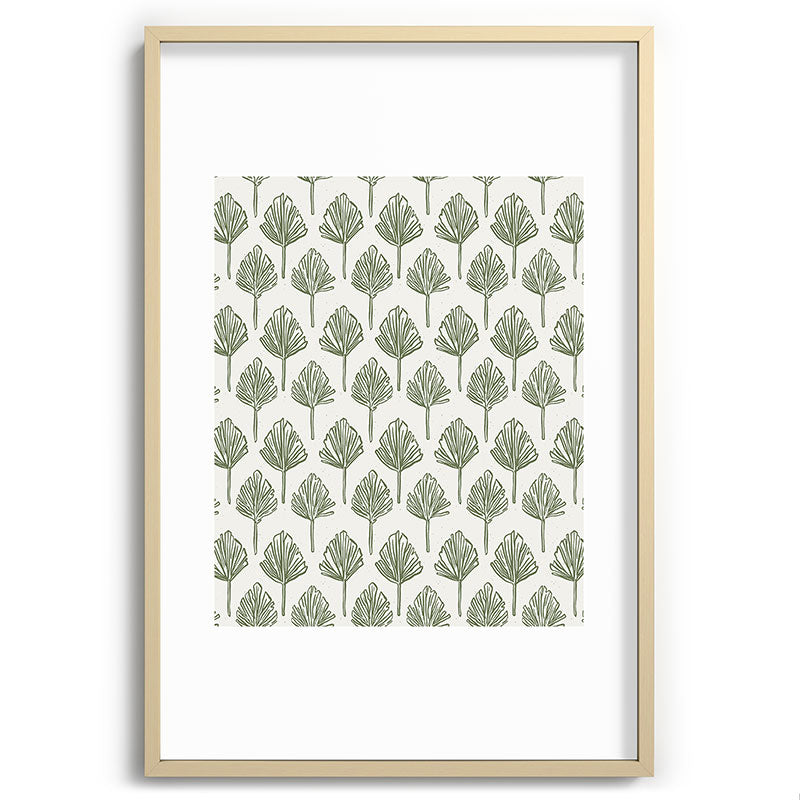CoastL Studio Palm Sketches Recessed Framing Rectangle
