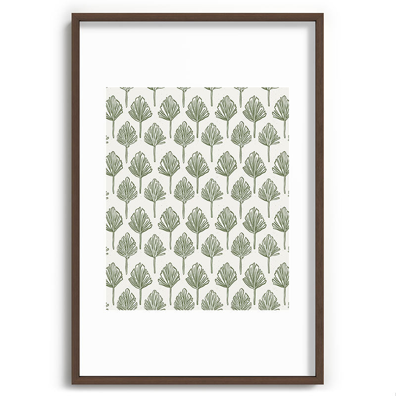 CoastL Studio Palm Sketches Recessed Framing Rectangle
