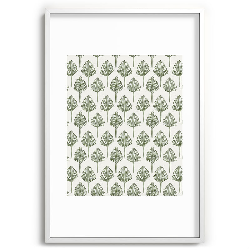 CoastL Studio Palm Sketches Recessed Framing Rectangle