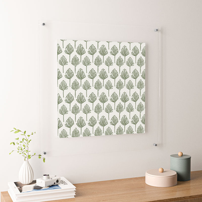 CoastL Studio Palm Sketches Floating Acrylic Print