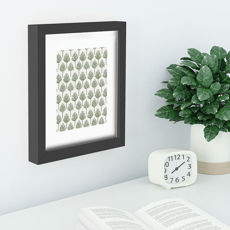 CoastL Studio Palm Sketches Recessed Framing Rectangle