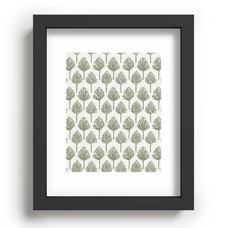CoastL Studio Palm Sketches Recessed Framing Rectangle