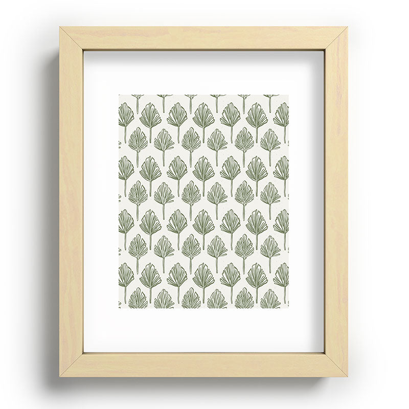 CoastL Studio Palm Sketches Recessed Framing Rectangle