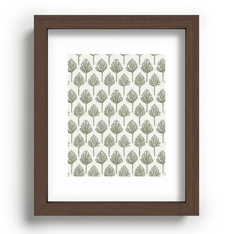 CoastL Studio Palm Sketches Recessed Framing Rectangle