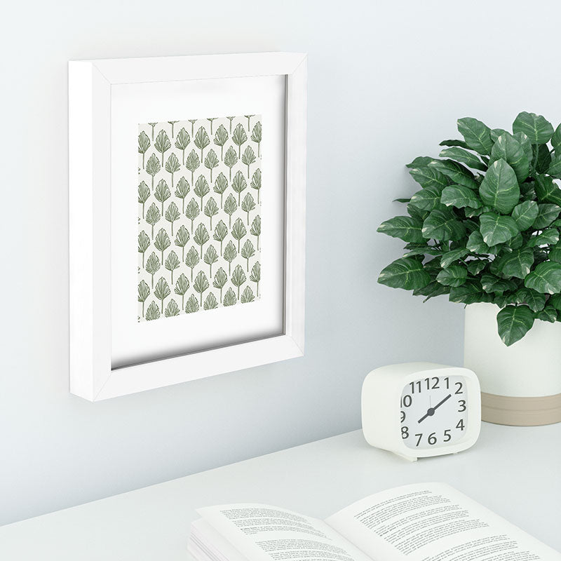 CoastL Studio Palm Sketches Recessed Framing Rectangle