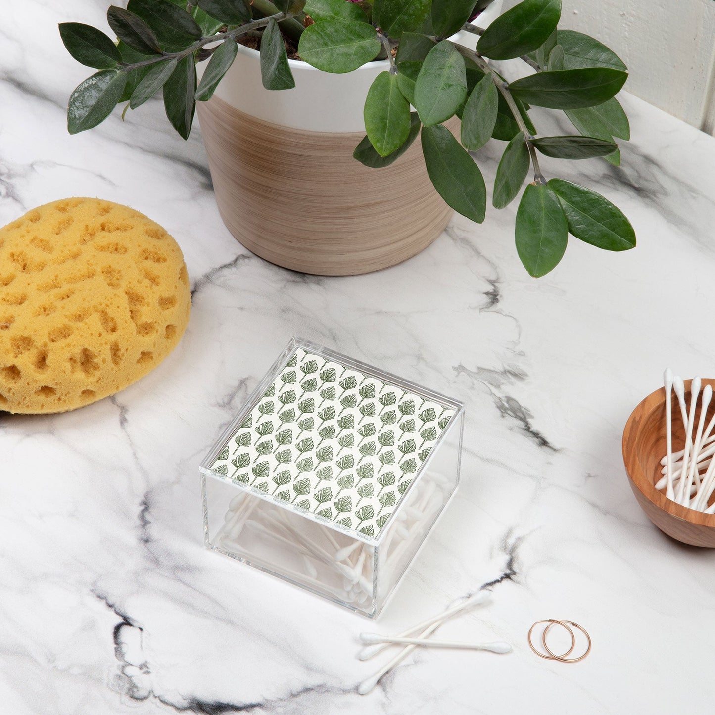 CoastL Studio Palm Sketches Acrylic Box