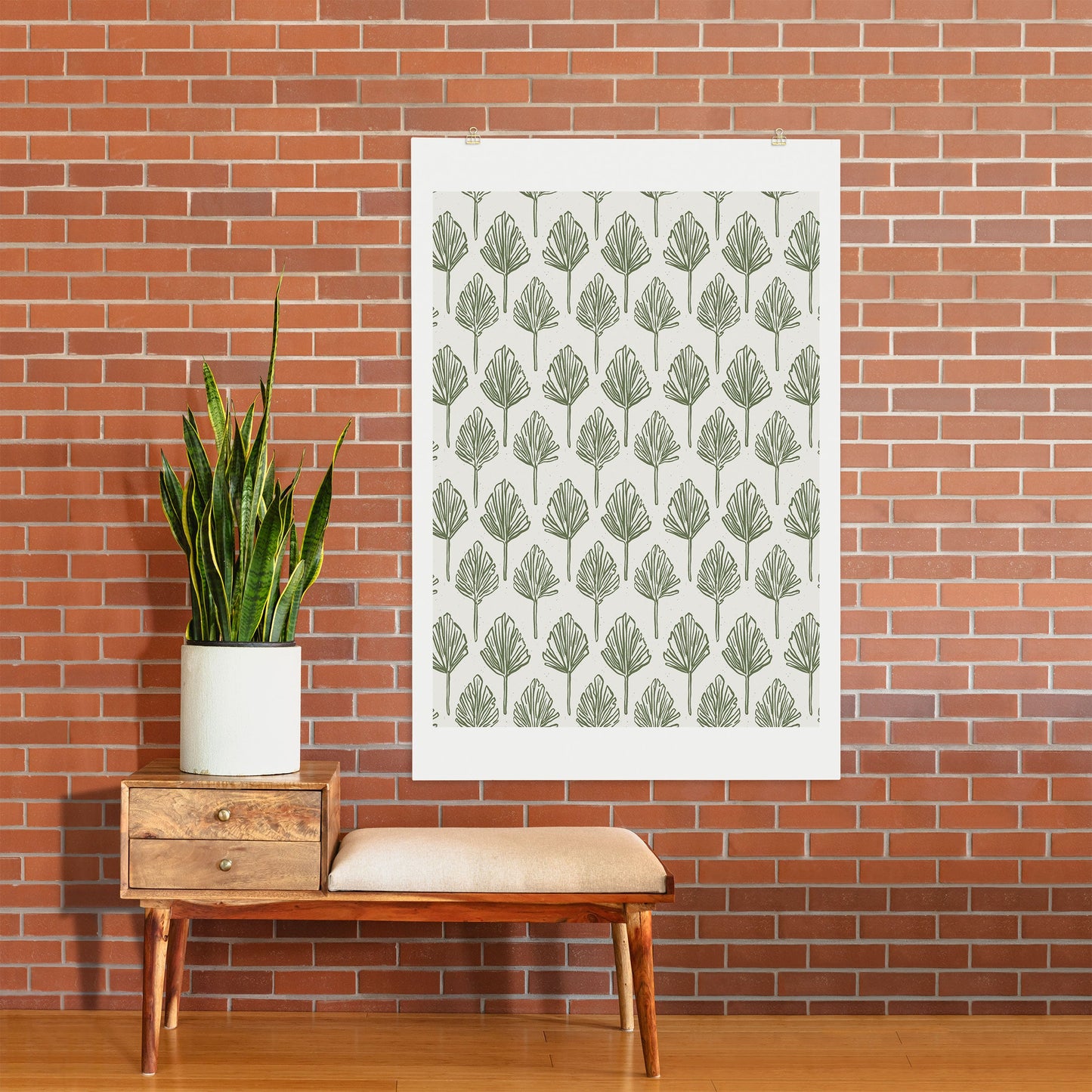 CoastL Studio Palm Sketches Art Print