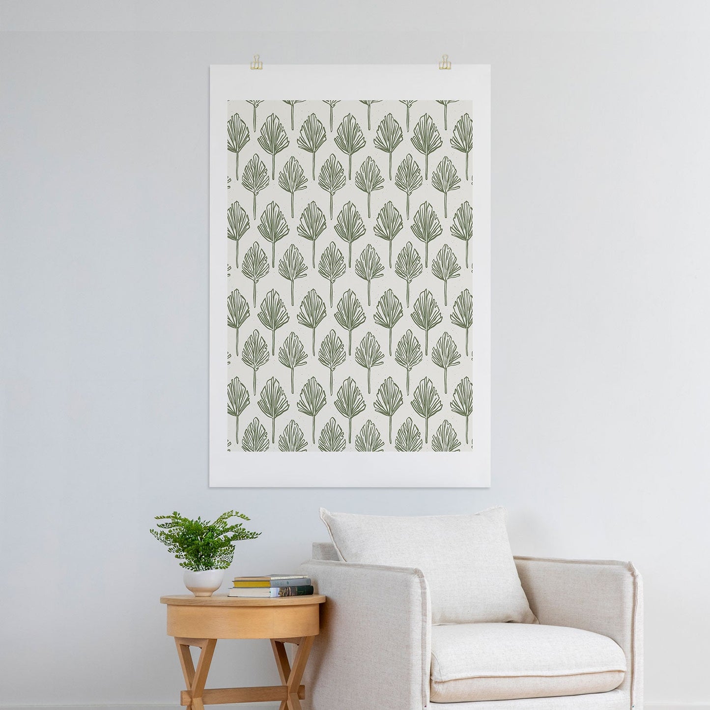 CoastL Studio Palm Sketches Art Print