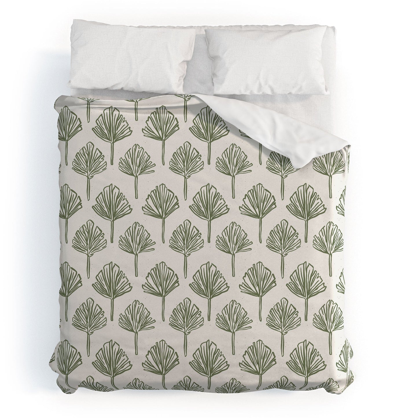 CoastL Studio Palm Sketches Duvet Cover