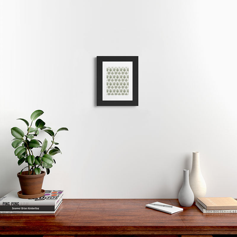 CoastL Studio Palm Sketches Framed Art Print