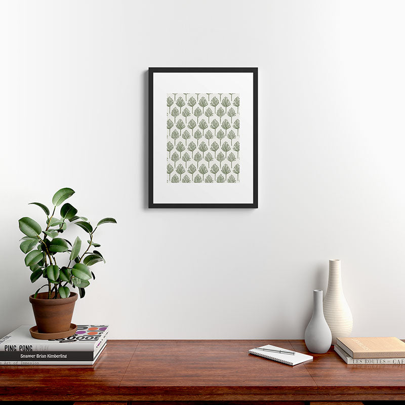 CoastL Studio Palm Sketches Framed Art Print