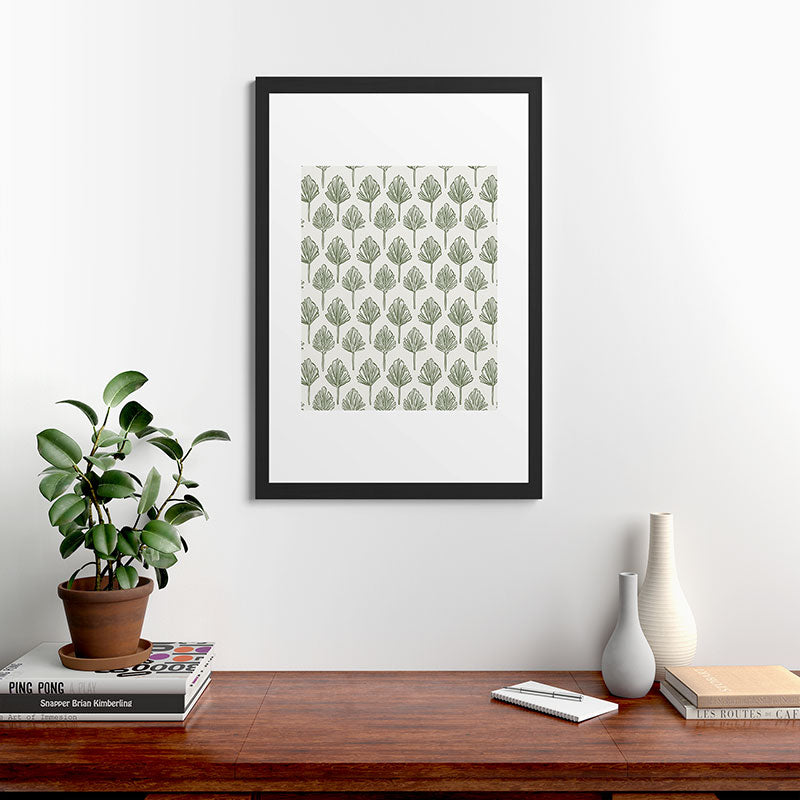 CoastL Studio Palm Sketches Framed Art Print