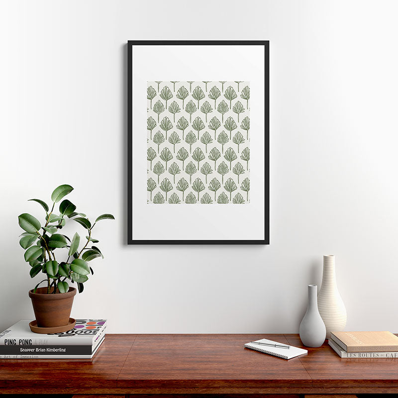 CoastL Studio Palm Sketches Framed Art Print