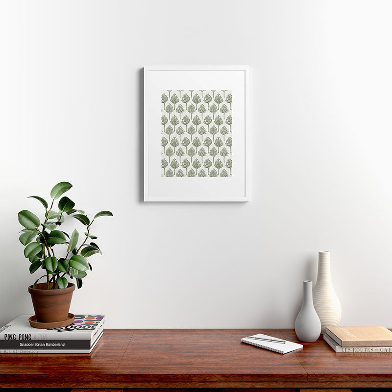 CoastL Studio Palm Sketches Framed Art Print