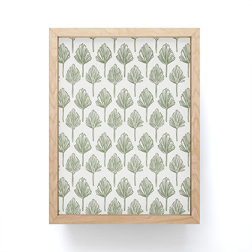 CoastL Studio Palm Sketches Framed Mini Art Print